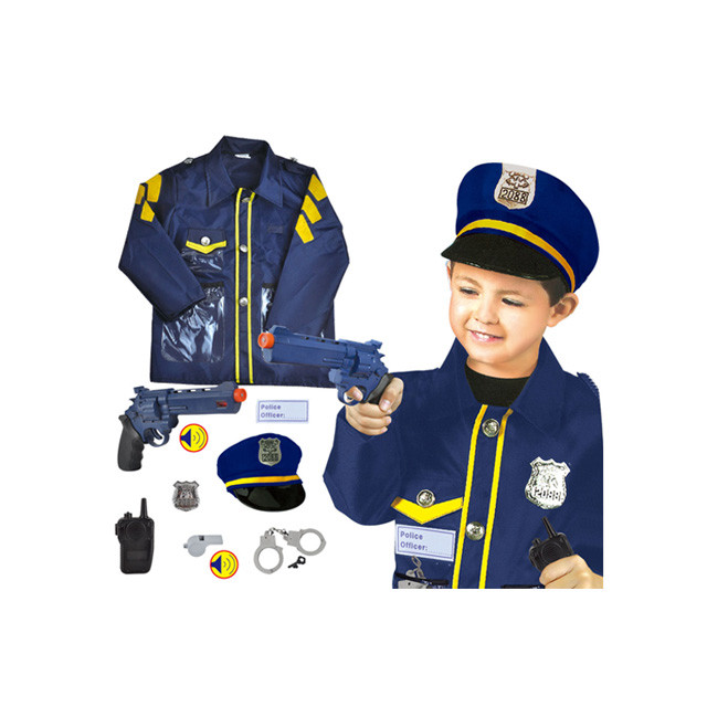 Детский костюм Полицейского с аксессуарами 2208-4 - фото 1 - id-p111519784
