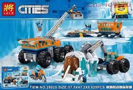 Конструктор LELE City Передвижная арктическая база 28020 (Аналог LEGO City 60195) 829 д