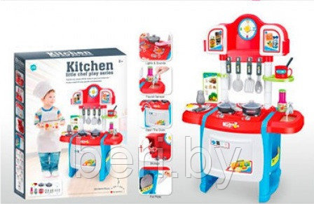 WD-P19/WD-R19 Кухня детская Kitchen, свет, звук, 2 цвета, игровой набор - фото 2 - id-p111523980