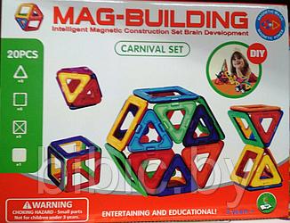 Магнитный конструктор mag building 20 деталей