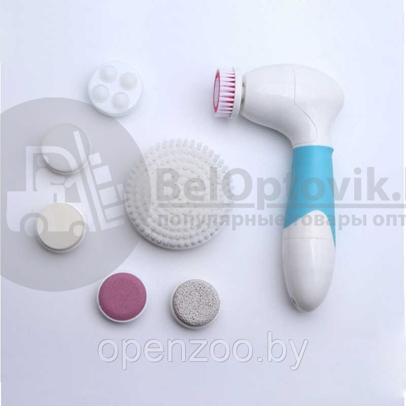 Массажер уходовый для кожи лица 7 в 1 Мassage Beauty Device Bath Spa Brush AE-8288 - фото 2 - id-p111554084