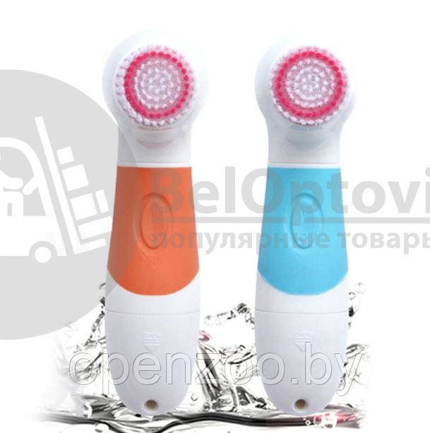 Массажер уходовый для кожи лица 7 в 1 Мassage Beauty Device Bath Spa Brush AE-8288 - фото 5 - id-p111554084