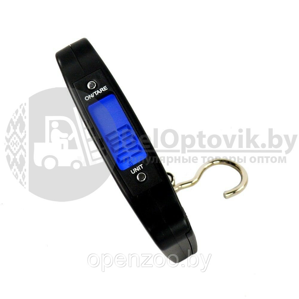 Цифровой дорожный безмен с подсветкой Electronic Luggage Scale, до 50кг. - фото 3 - id-p111554098