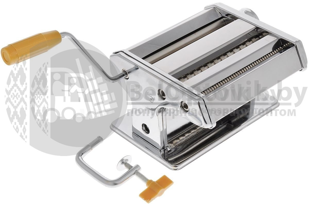 Машинка тестораскаточная Pasta Maker Deluxe для приготовления пасты (лапши) 150мм - фото 6 - id-p111555045