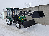 Лопата Отвал снеговой передненавесной на минитрактор ОБ-1800, фото 3