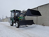 Лопата Отвал снеговой передненавесной на минитрактор ОБ-1800, фото 5