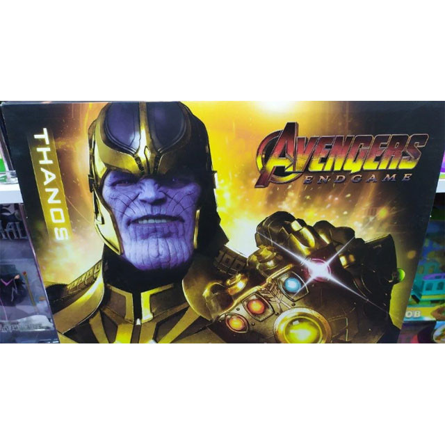 Фигурка Marvel Танос Титаны Avengers в доспехах с оружием - фото 3 - id-p111565193