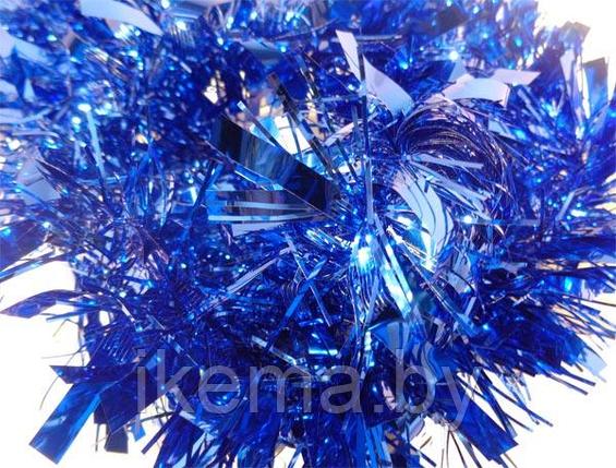 Мишура Синяя 200x8 см. арт.HS-01-B, фото 2