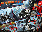 Конструктор Super Heroes Человек-паук против Венома 449дет + набор в подарок, фото 2