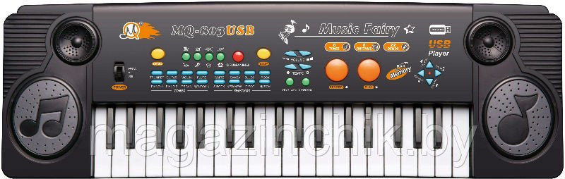 Детский синтезатор пианино MQ-803 USB, с микрофоном - фото 3 - id-p2163166