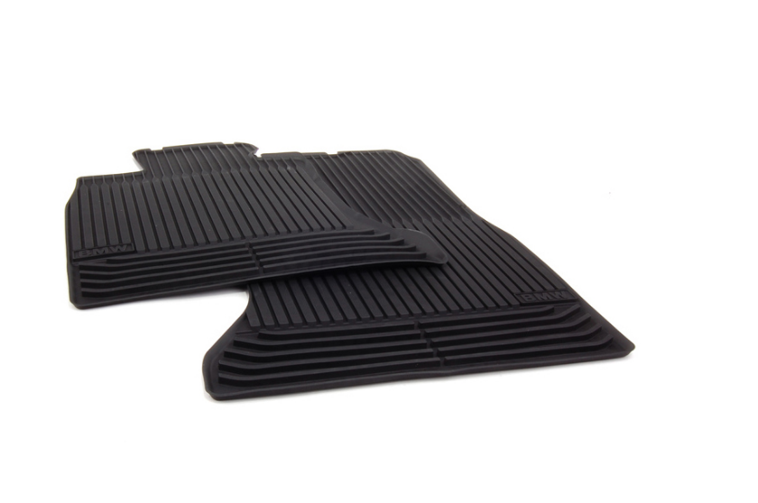 Резиновые передние коврики оригинальные BMW F10/F11 5 серия, Black - фото 2 - id-p111586410