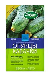 Удобрение Добрая сила Огурцы-Кабачки. 0,9 кг.