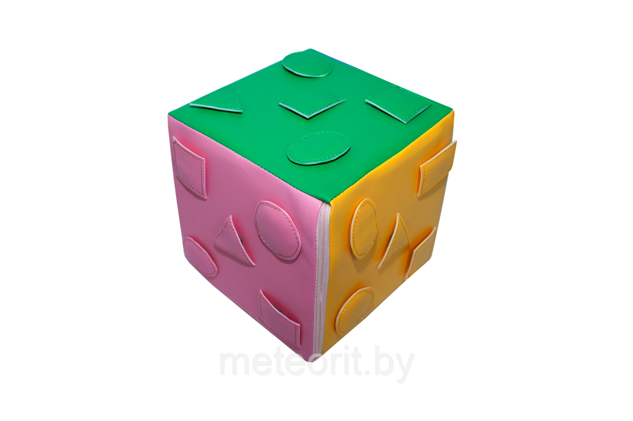 Кубик "Формы и цвета" (дидактический кубик) - фото 2 - id-p229046