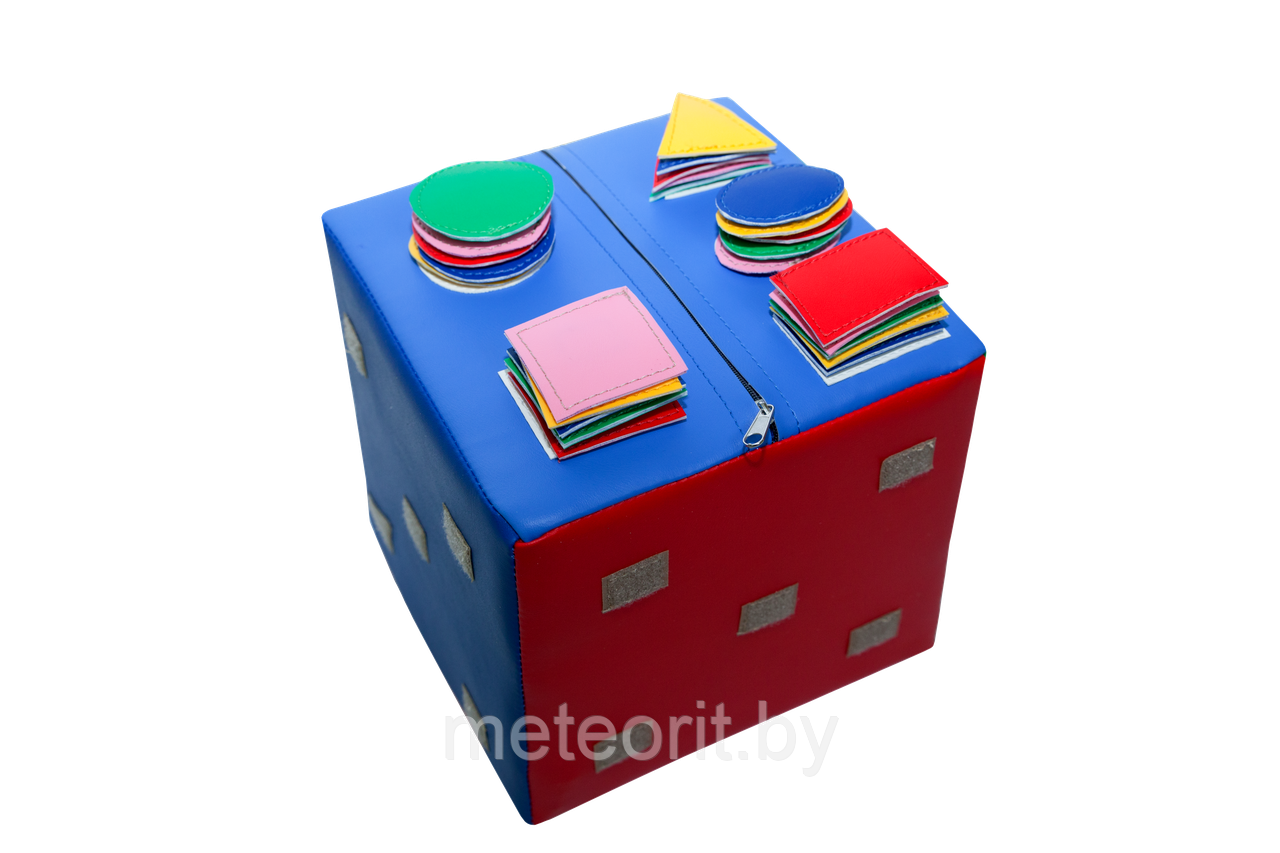 Кубик "Формы и цвета" (дидактический кубик) - фото 4 - id-p229046