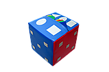 Кубик "Формы и цвета" (дидактический кубик), фото 5
