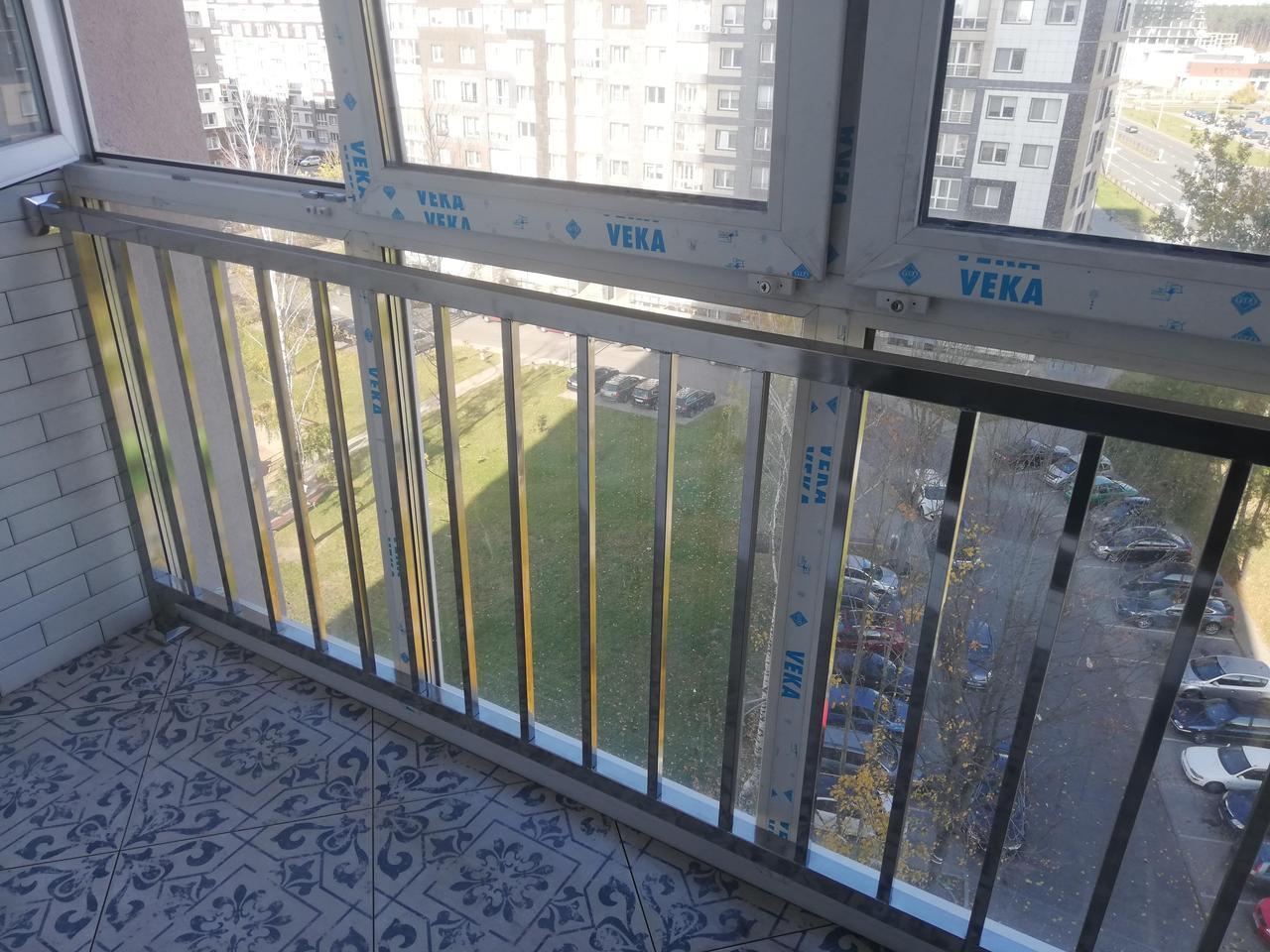 Балкон лоджий ограждения из нержавейки - фото 6 - id-p111624505