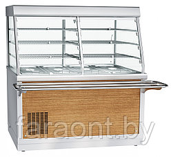 Прилавок-витрина холодильный ПВВ(Н)-70Х-С-01-НШ HOT-LINE