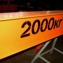 Кран-балки ручные подвесные грузоподъемностью 2000 кг (КПР-2,0) 