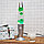 Лава лампа с воском в сером корпусе 42 см Зеленая, фото 4