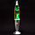 Лава лампа с воском в сером корпусе 35 см Зеленая, фото 2
