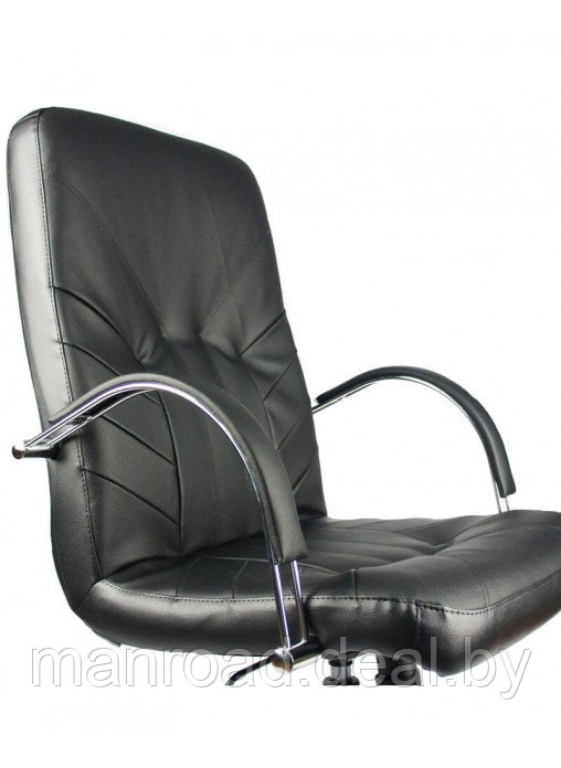 Кресло Manager Steel Chrome (натуральная кожа) - фото 6 - id-p67479228