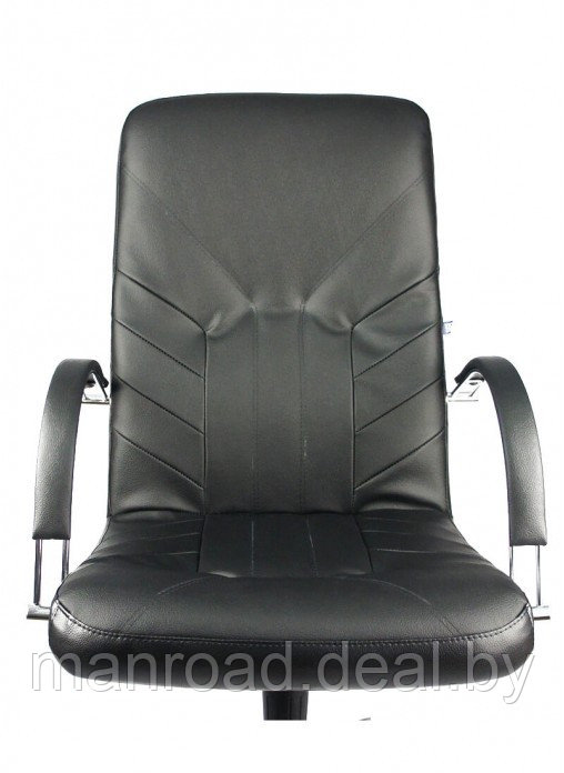 Кресло Manager Steel Chrome (натуральная кожа) - фото 5 - id-p67479228