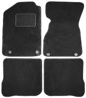 Коврики ВОРСОВЫЕ в салон Audi 80 B3 / B4 1987-1995 / Audi 90 B3 1987-1991, Черный (Польша, эконом)