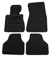 Коврики ВОРСОВЫЕ в салон BMW 7 E65 / E66 / E67 2001-2008 Черный (Польша, эконом)