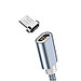 Дата-кабель магнитный U40A Micro USB 1.2м. 2A. металлик Hoco, фото 4