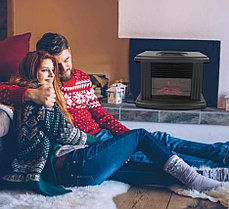 Портативный обогреватель FLAME HEATER с LCD дисплеем и имитацией камина, фото 2