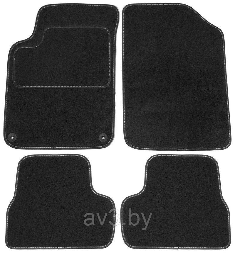 Коврики в салон ВОРСОВЫЕ Citroen C3 1 2009- / Highway