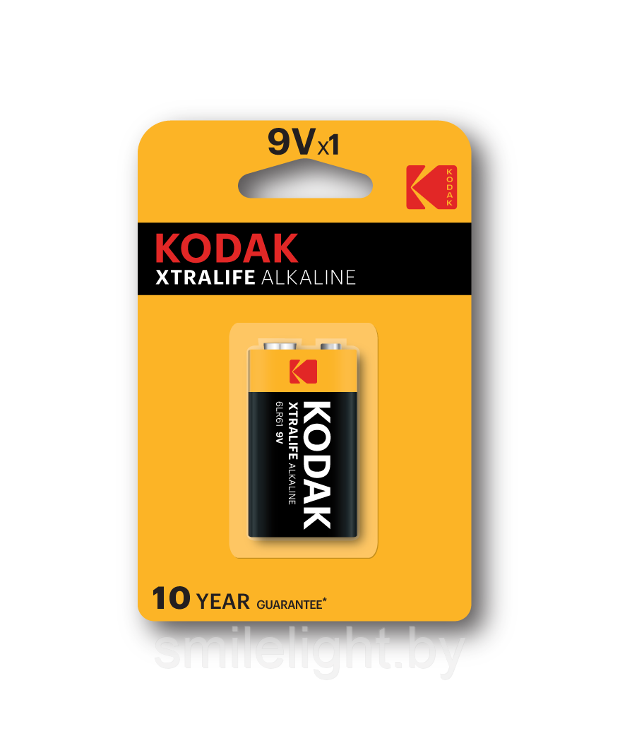 Элемент питания Kodak Xtralife  alkaline  9V battery LR22 Bl.1