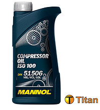 Mannol Compressor Oil iso 100 1 L/Масло компрессорное минеральное 1л