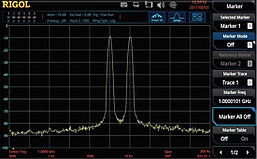 Повышенное разрешение по частоте (1 Гц) Rigol RSA3000-BW1
