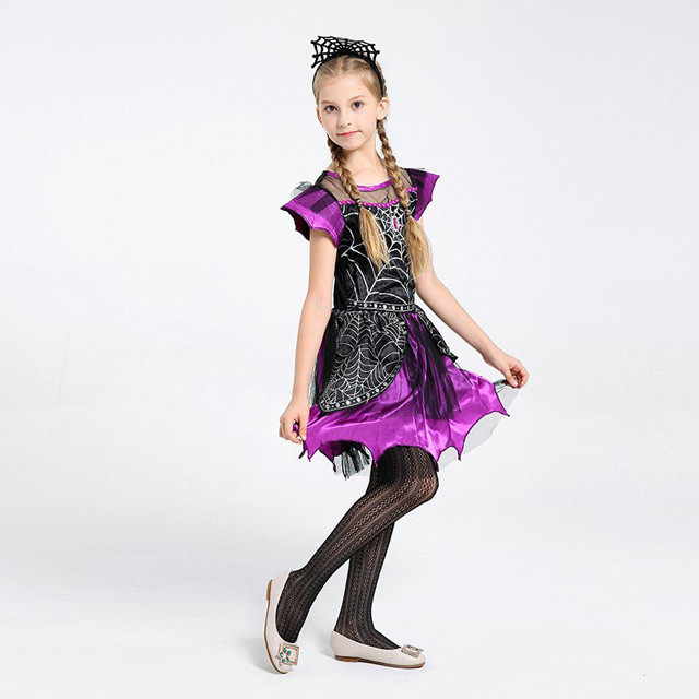 Платье карнавальное для девочки Королева Пауков DXJ 8033 - фото 2 - id-p111723228