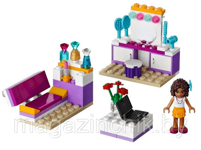 Конструктор 10153 Bela Friends Подружки Спальня Андреа 74 детали аналог Лего (LEGO) Friends 41009 - фото 7 - id-p6409421