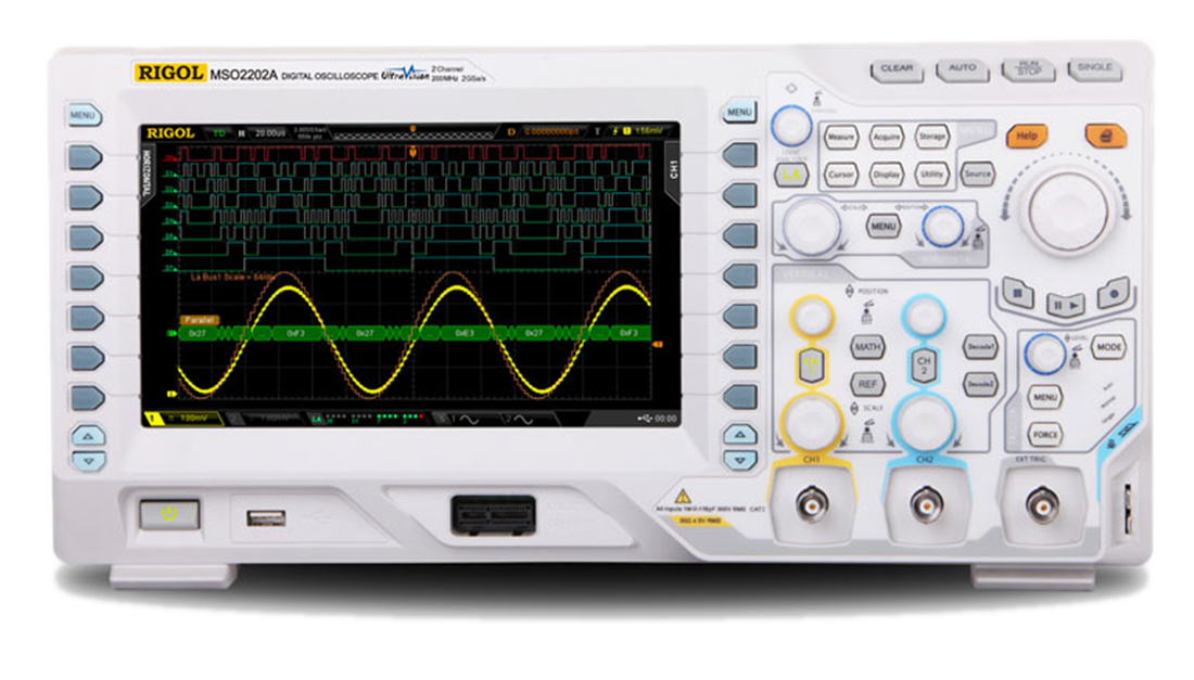 Осциллограф цифровой RIGOL MSO2202A смешанных сигналов - фото 1 - id-p109334054