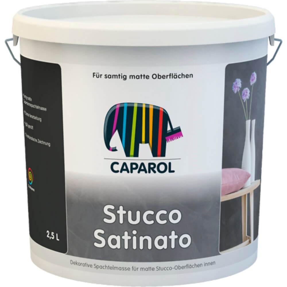 Caparol Stucco Satinato - Декоративная акриловая шпатлевка с эффектом шелка, 2.5-5 литров, в ассортименте, Гер - фото 1 - id-p111736991