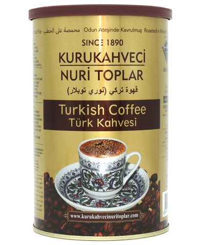 Кофе молотый Kurukahveci nuri toplar, 500 гр. (Турция)