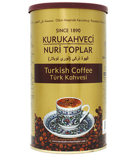 Кофе молотый Kurukahveci nuri toplar, 250 гр. (Турция)