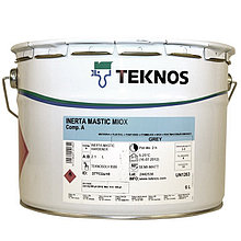 Краска Teknos INERTA MASTIC GREY (MIOX) (COMP .A), 12л