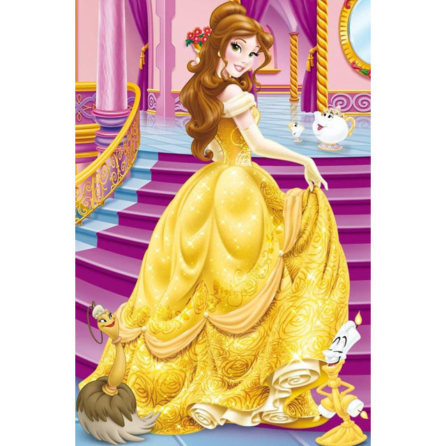 Платье карнавальное Disney Белль (Красавица и Чудовище) K-206 - фото 2 - id-p111746112