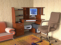 Стол компьютерный Феникс-Мебель СК-5 левый, фото 1