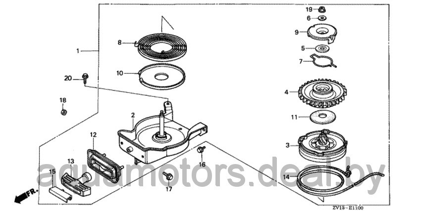 Купить Шпонку На Лодочный Мотор Хонда 2.3