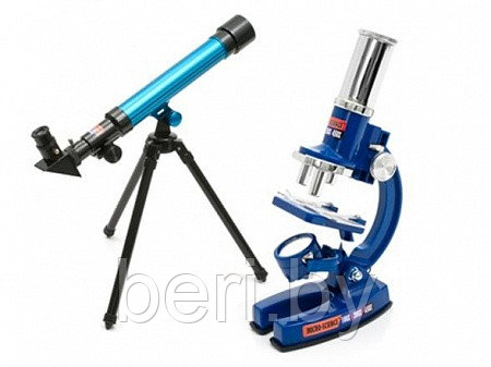 С2109 Набор "Микроскоп и телескоп" детский 2 в 1, игровой набор - фото 2 - id-p111795506