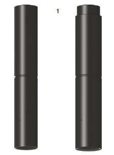 Стандартная монтажная втулка 220942 (длина 279.4 mm (11"), диаметр 44.45 mm (1.75"))