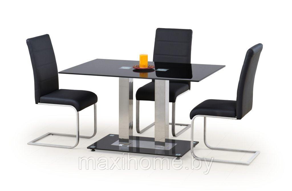 Стол обеденный HALMAR WALTER 2 черный - фото 1 - id-p111762770