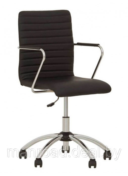 Офисное кресло ТАСК GTP ECO  (экокожа черная)
