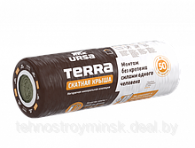 Утеплитель URSA TERRA 35QN Скатная Крыша 100 мм (0,540м3/упак) в рулонах