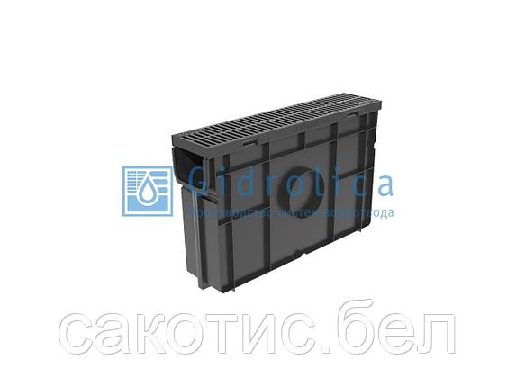Пескоуловитель для пластиковых лотков ПУ 10.11,5.32 с решеткой РВ- 10.11.50 пластиковой ячеистой, кл. A15, фото 2